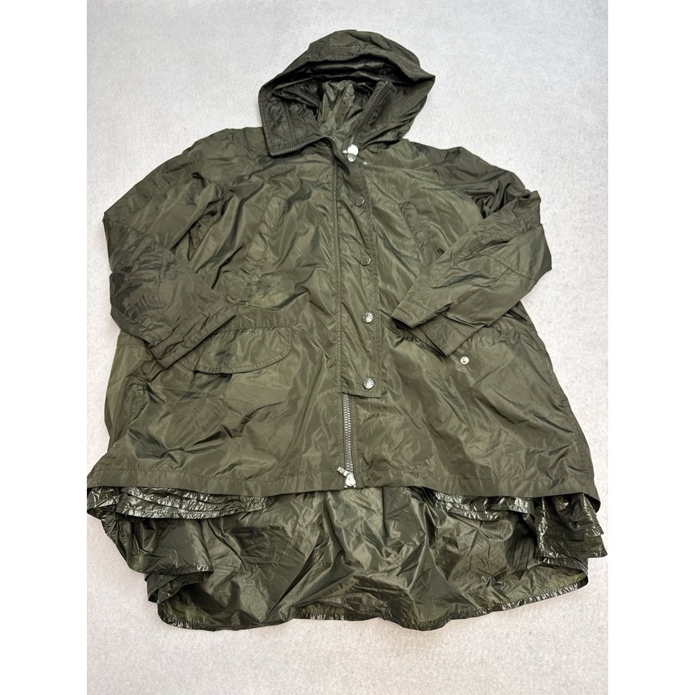 Moncler Sora Giubbotto Kids Parka Windbreaker Army Green Full Zip 10 140cm